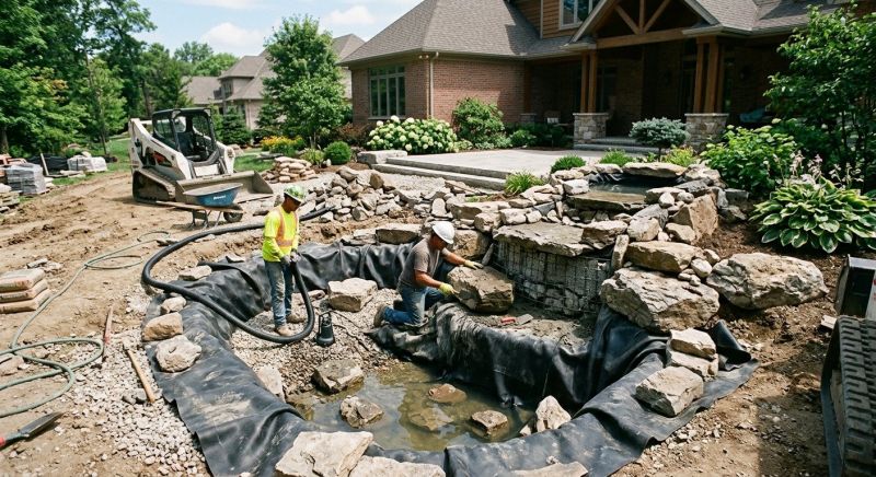 Fish Pond Digging Service